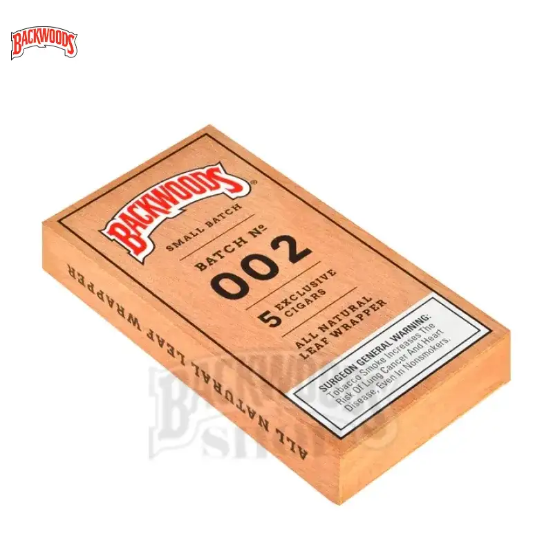 BACKWOODS CIGARS SMALL BATCH 002 PACK OF 5