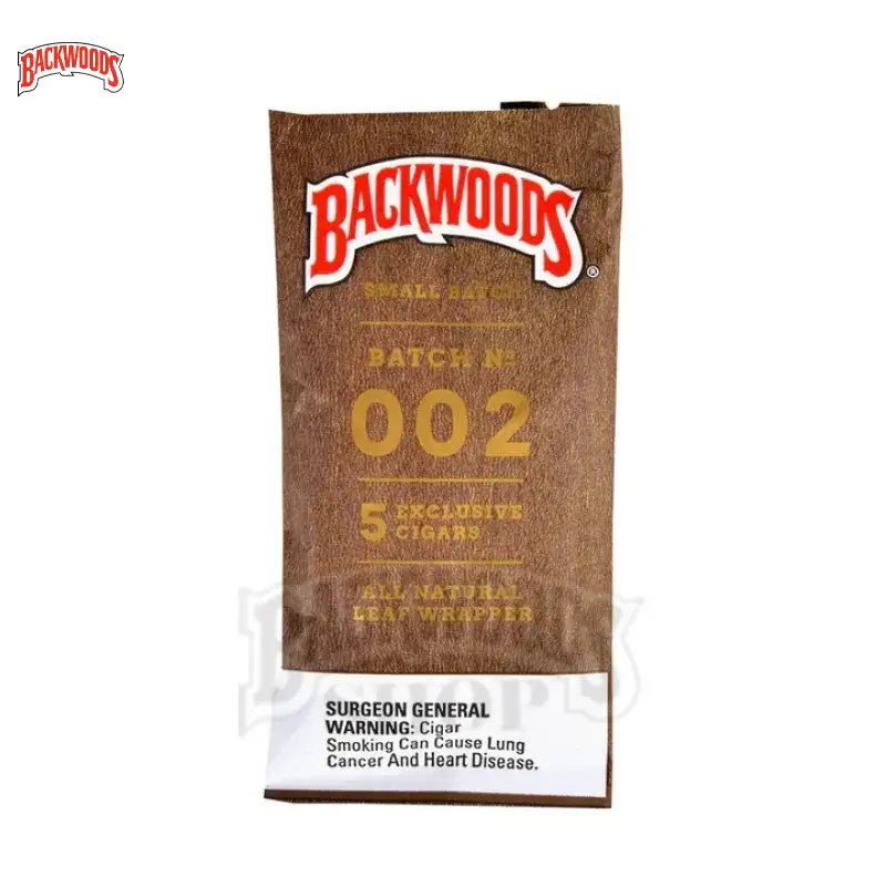 BACKWOODS CIGARS SMALL BATCH 002 PACK OF 5